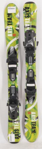Axis Team Synflex Kids Skis with Bindings - 90 cm Used