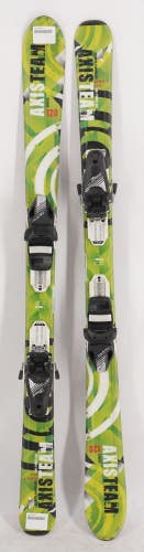 Axis Team Synflex Kids Skis with Bindings - 120 cm Used