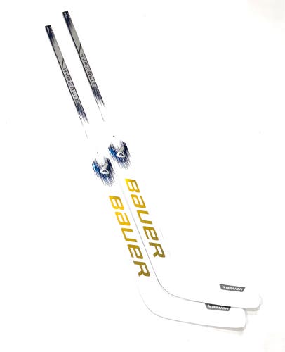 New 2 pack 26” Bauer Hyperlite 2 Pro Stock Goalie Stick - Regular, Mrazek Pro Curve