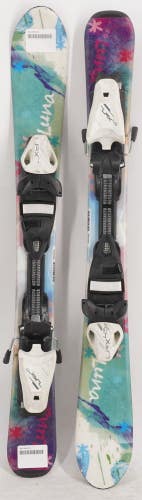Axis Luna Kids Skis with Bindings - 80 cm Used