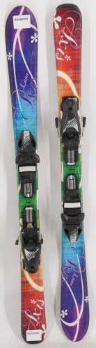 Axis Luna Kids Skis with Bindings - 110 cm Used