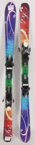 Axis Luna Juniors Skis with Bindings - 130 cm Used