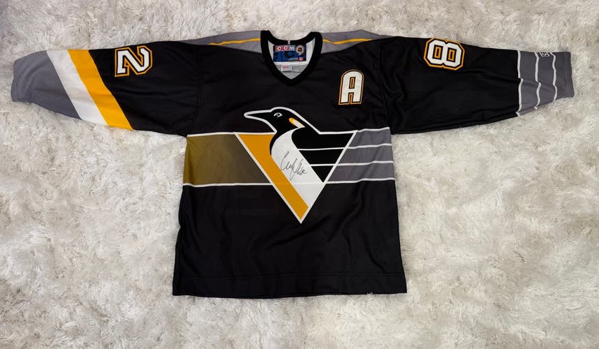 Martin Straka Pittsburgh Penguins Replica 3rd Jersey size L CCM