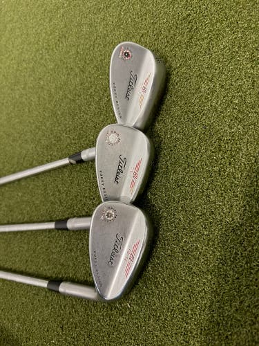 Titleist Vokey SM4 Right Handed Wedge Extra Stiff Flex 50,54,58