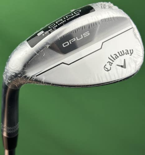 Callaway Opus Chrome Lob LW Wedge LEFT Hand 60-10* S-Grind Steel LH NEW