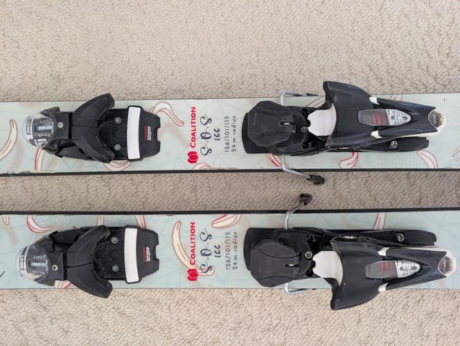 Coalition Powder S.O.S big mountain skis 166cm / 24m Radius