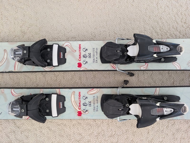 Coalition Powder S.O.S big mountain skis 166cm / 24m Radius