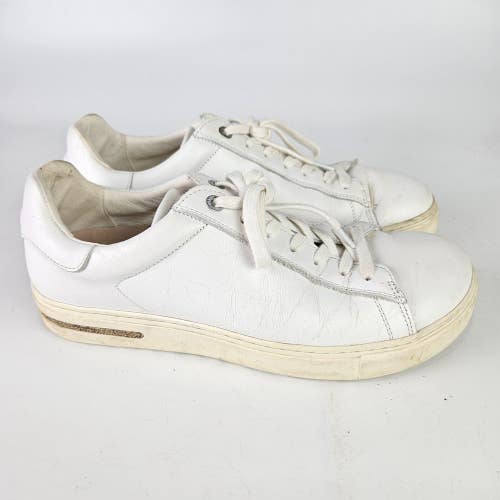 Birkenstock Bend Low Women's Size 40 / 9 Sneakers White Leather Comfort Walking