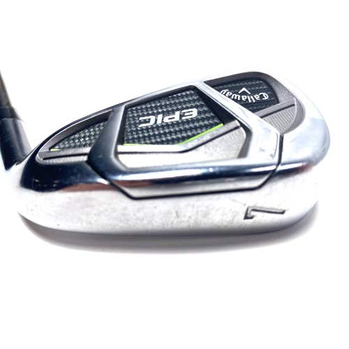 Callaway Epic Single 7 Iron UST Mamiya Recoil ES 760 F2 Senior Graphite Mens RH