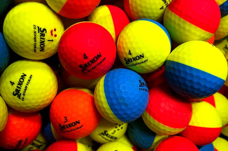 Srixon Divide Q-Star....15 Near Mint AAAA Used Golf Balls Assorted Color
