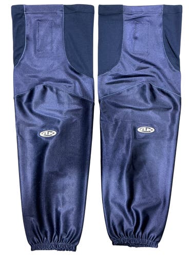 Athletic Knit Navy Pro Stock Hockey Socks Greenville Swamp Rabbits (Used) 5126