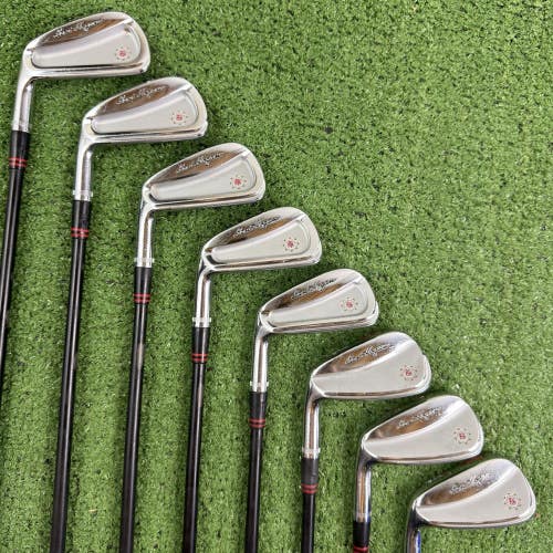 Ben Hogan Apex FTX Iron Set 3-EW Apex 4 Stiff Flex Left Handed NEED GRIPS