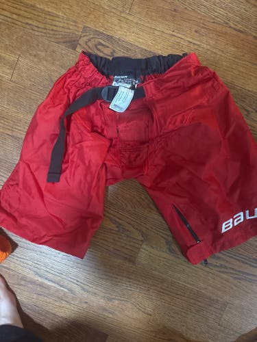 Red Large Bauer S21 Pant Shell (Used)