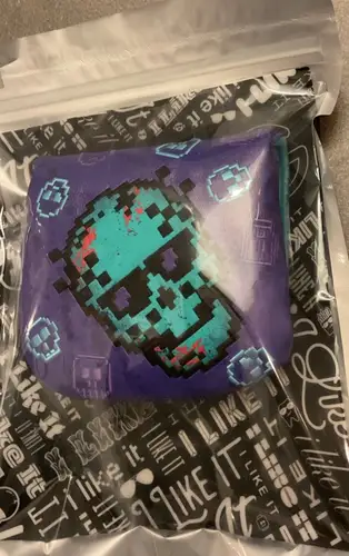 Limited SWAG Golf 8-Bit Jason Skull Center Shaft XL Mallet Cover