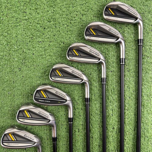 Taylormade Rbladez Iron Set 4-PW RocketFuel 65g Stiff Flex Graphite