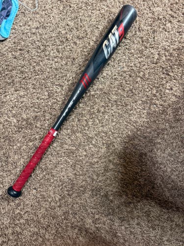 2021 Marucci CAT9 Alloy BBCOR Certified Bat (-3) 30" (Used)