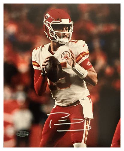 Patrick Mahomes Autographed Signed 8x10 Photo Kansas City Chiefs NFL TSA COA