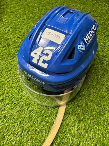 Large Bauer Re-Akt 155 Helmet Pro Stock (Used)-HS-0033