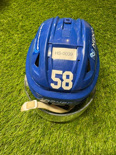 Medium Bauer Re-Akt 155 Helmet Pro Stock (Used)-HS-0039