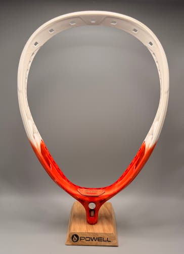 Orange Dyed Maverik Krease DEGREE SERIES Goalie Head