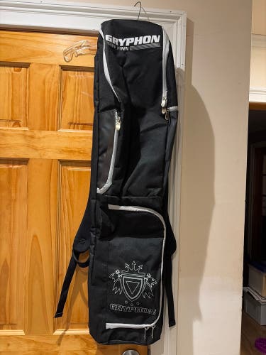 Gryphon Thin Finn Black Field Hockey Bag Black