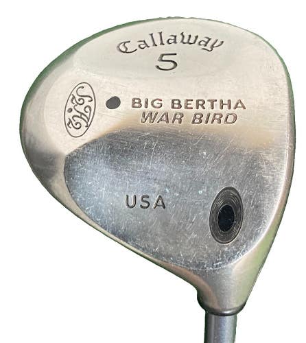 Callaway Big Bertha War Bird 5 Wood S2H2 18* RH RCH90 Lite Senior Graphite 42"