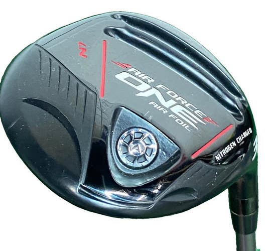 PowerBilt Air Force One N7 Charged Air Foil 3 Wood 15* RH Tour AD 64g Stiff 43"