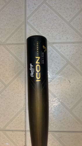 2023 Rawlings Icon Composite BBCOR Certified Bat (-3) 33" (Used)