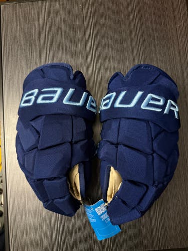 Bauer Supreme Mach Gloves 13" Pro Stock (New) Tampa bay Gourde