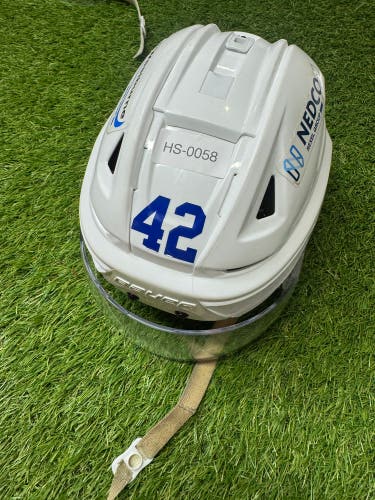 Large Bauer Re-Akt 155 Helmet Pro Stock (Used)-HS-0058