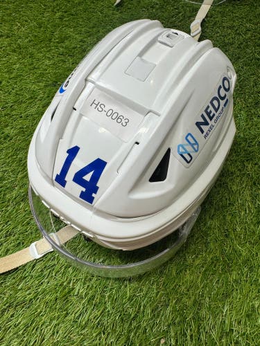 Medium Bauer Re-Akt 155 Helmet Pro Stock (Used)-HS-0063
