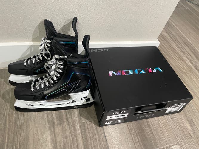 CCM Vizion Skates 9.5 Tapered (New)