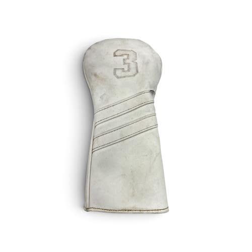 Used WHITE FIARWAY WOOD HEAD COVER Golf Accessory 11735-S000370792