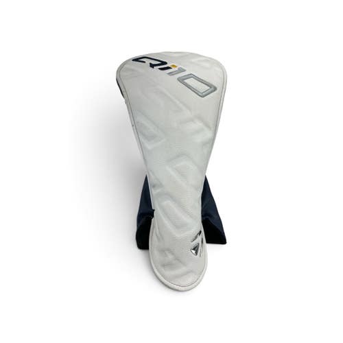 Used TaylorMade Qi 10 Driver Head Cover Golf Accessory White 11735-S000370785