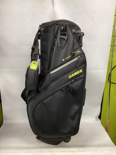 Used Top Flite 7 SLOT STAND BAG Mens Stand Bag Black 11851-S000054373