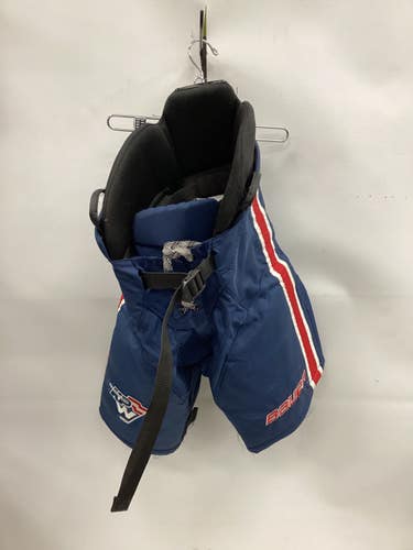 Used Bauer VAPOR KPW TEAM Youth Pant Navy Blue LG 11851-S000054365