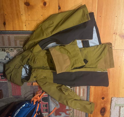 Brown Men's XL Flylow Jacket and Pants (Used)