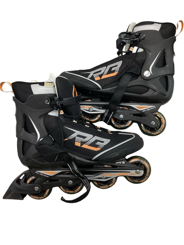 Used Rollerblade Roller Hockey Skates Black Senior 13 11613-S000192076