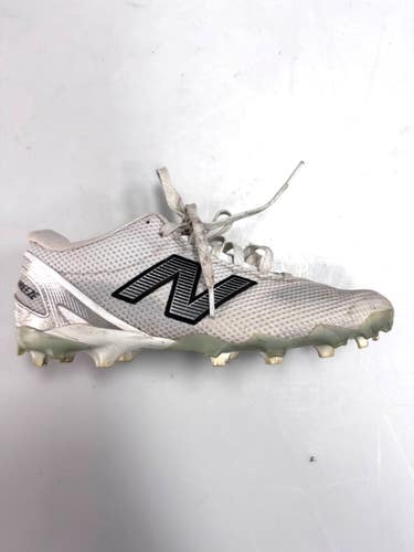 Used New Balance LAX Cleats Mens White Senior 9.5 11860-S000317652