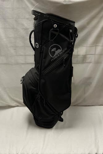 Used PEBBLE BEACH STAND BAG Mens Stand Bag Black 11490-S000278741