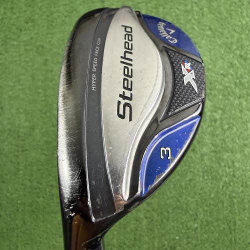 Callaway Steelhead XR 3 Hybrid 19 3H Ozik Program 60g Regular Flex Left Handed