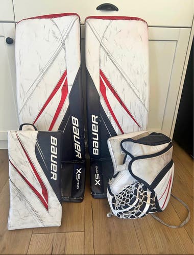 34" Bauer Vapor X5 Pro Regular Goalie Full Set (Used)
