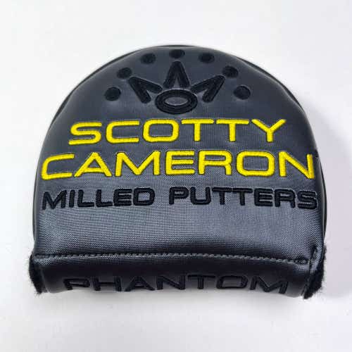 Scotty Cameron 2024 Phantom Dark Silver Putter Headcover HC Titleist NEW