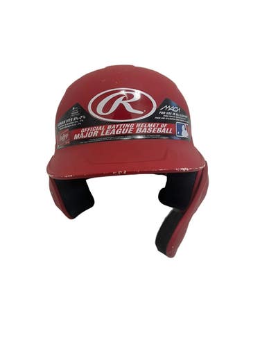 Used Rawlings MACHEXT-JR-REVA Junior Batting Helmet w/ Jaw Guard 11692-S000159248