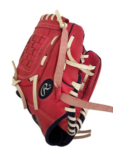 Used Rawlings Players Series 9" T-ball Glove Pink 11692-S000159230
