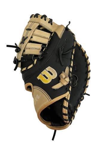 Used Wilson A2000 1679 12.5" RH Throw First Base Glove Baseball 11692-S000159190