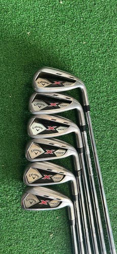 2011 Callaway X Hot Right Handed Iron Set (Used)