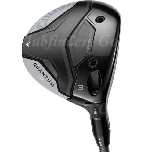 NEW Callaway Quantum Max 18 5 Fairway Wood Denali Frost 70g 6.0 Stiff w/HC