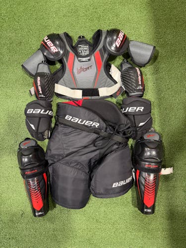 Bauer Lil' Sport Starter Kit | Youth | Sizes In Photos
