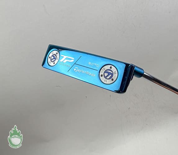 Used Right Handed TaylorMade TP Collection Soto 34" Putter Steel Golf Club